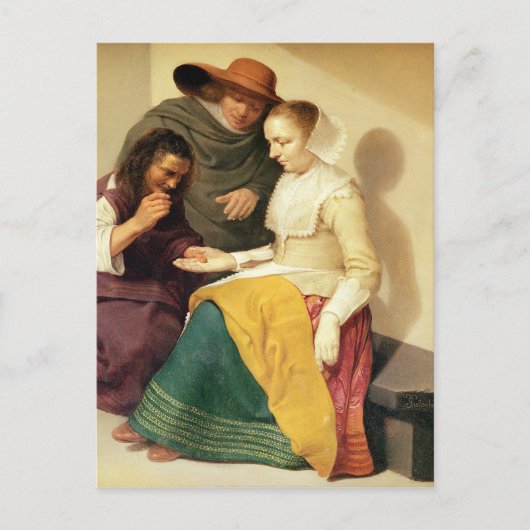 Fortune Teller, 1631 Briefkaart (Voorkant)