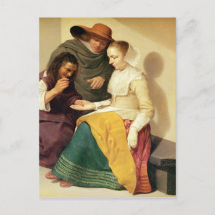 Fortune Teller, 1631 Briefkaart