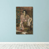 Fortune Teller, 1895 Canvas Afdruk (Insitu (Houten vloer))