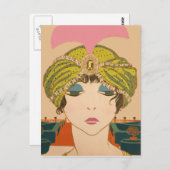 Fortune Teller Briefkaart (Voorkant / Achterkant)