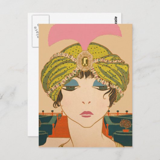 Fortune Teller Briefkaart (Voorkant / Achterkant)