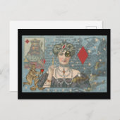 Fortune Teller Briefkaart (Voorkant / Achterkant)