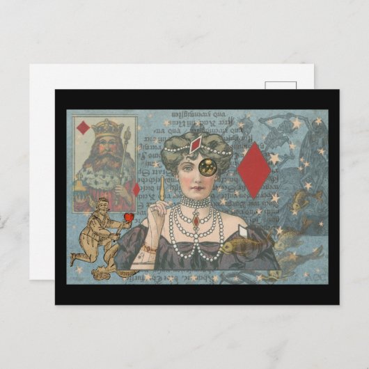 Fortune Teller Briefkaart (Voorkant / Achterkant)