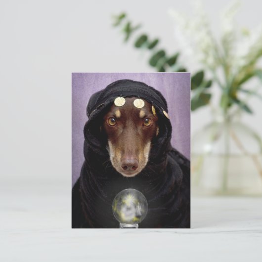 Fortune Teller Briefkaart (Staand voorkant)