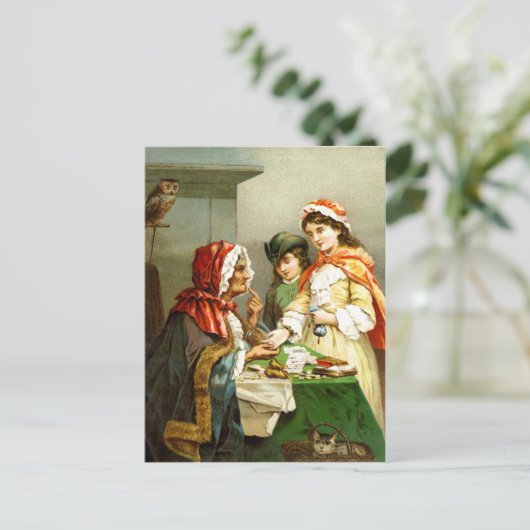 Fortune Teller Briefkaart (Staand voorkant)