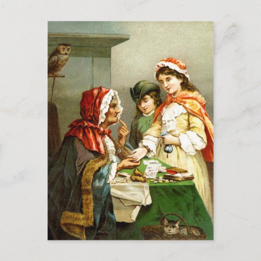 Fortune Teller Briefkaart (Voorkant)