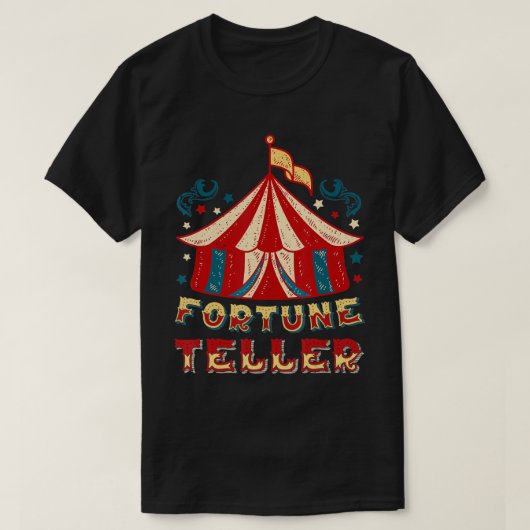  Fortune Teller Costume Circus T-Shirt (Design voorkant)