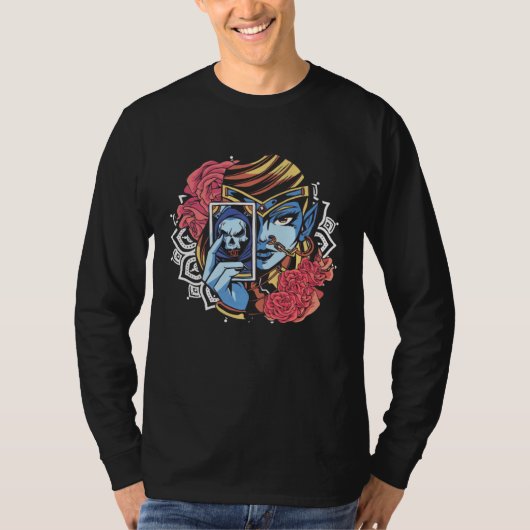 Fortune Teller Crystal Ball Clairvoyance Tarot Car T-shirt (Voorkant)