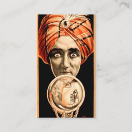 Fortune Teller Crystal Ball Contactkaartje