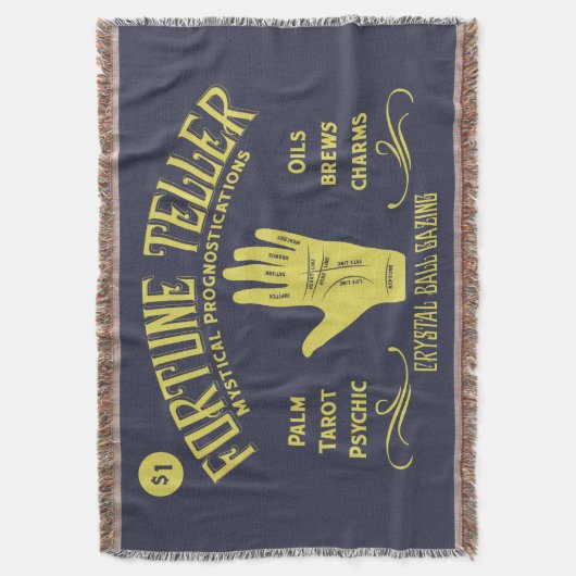 Fortune Teller Deken (Voorkant Verticaal)