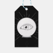Fortune Teller Eye Seer Esoteric Crystal Ball Cadeaulabel (Voorkant)