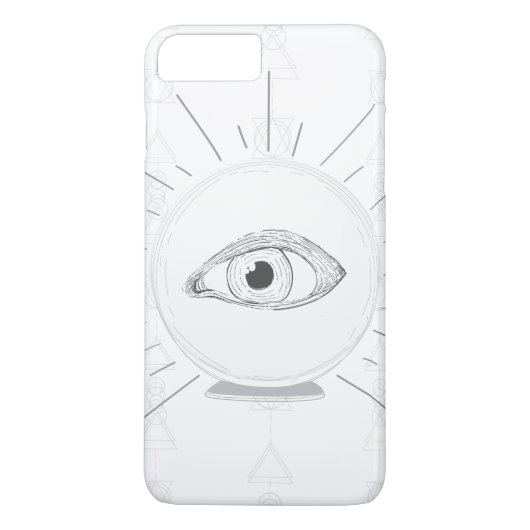 Fortune Teller Eye Seer Esoteric Crystal Ball Case-Mate iPhone Case (Achterkant)