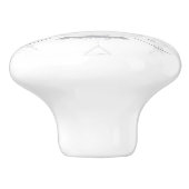 Fortune Teller Eye Seer Esoteric Crystal Ball Keramische Knop (Zijkant)