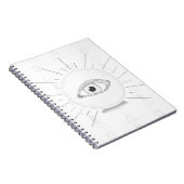 Fortune Teller Eye Seer Esoteric Crystal Ball Notitieboek (Rechterzijde)
