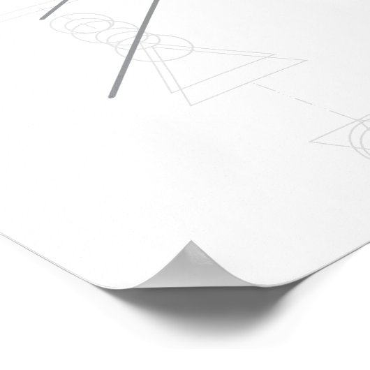 Fortune Teller Eye Seer Esoteric Crystal Ball Poster (Hoek)