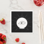 Fortune Teller Eye Seer Esoteric Crystal Ball Servet (Insitu)