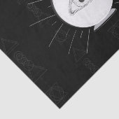Fortune Teller Eye Seer Esoteric Crystal Ball Tissuepapier (Detail)