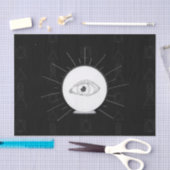 Fortune Teller Eye Seer Esoteric Crystal Ball Tissuepapier (Craft)