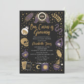 Fortune Teller Future Witchy Baby shower Kaart (Staand voorkant)