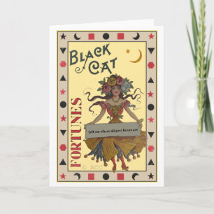Fortune Teller Halloween Kaart