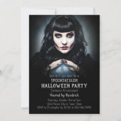 Fortune Teller Halloween Kostuum Feest Kaart (Voorkant)