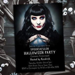 Fortune Teller Halloween Kostuum Feest Kaart