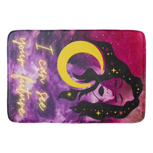 Fortune Teller - "Ik kan je toekomst zien" Melkweg Badmat (Voorkant)