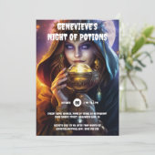 Fortune Teller kristallen bol magische hekserij Ha Kaart (Staand voorkant)