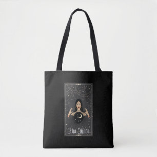 Fortune Teller Magic Ball Tarot Canvas tas