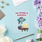 fortune teller monkey acryl uitnodigingen (Insitu (Huwelijk))