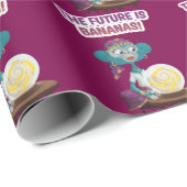 Fortune teller monkey cadeaupapier (Rol Hoek)