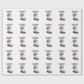 fortune teller monkey cadeaupapier (Vlak)