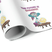 fortune teller monkey cadeaupapier (Rol Hoek)