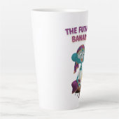 Fortune teller monkey latte mok (Voorkant)