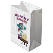 fortune teller monkey medium cadeauzakje (Voorkant Gekanteld)