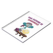 Fortune teller monkey notitieboek (Linkerzijde)