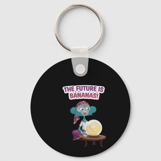 Fortune teller monkey sleutelhanger (Voorkant)