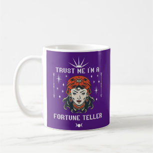 Fortune Teller Mystic Gypsy Girl Psychic Crystal Koffiemok