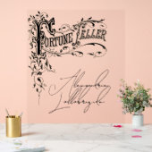 Fortune Teller Name Script Acryl Sign Bord (Huwelijk)