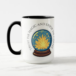 Fortune Teller Orb Halloween Coffee Mok