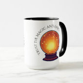 Fortune Teller Orb Halloween Coffee Mok (Voorkant rechts)