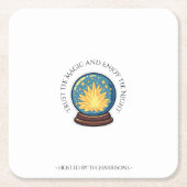 Fortune Teller Orb Halloween Onderzetter (Voorkant)