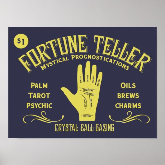 Fortune Teller Poster (Voorkant)