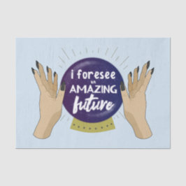 Fortune Teller, Psychisch, Magic Crystal Ball Tissuepapier