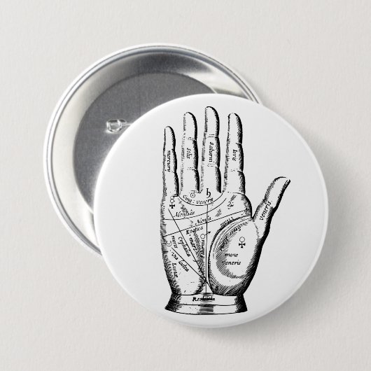Fortune Teller Ronde Button 7,6 Cm (Voorkant /achterkant)