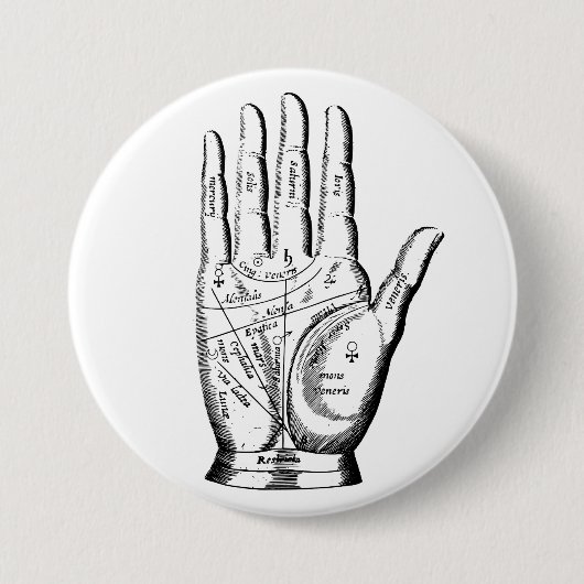 Fortune Teller Ronde Button 7,6 Cm (Voorkant)