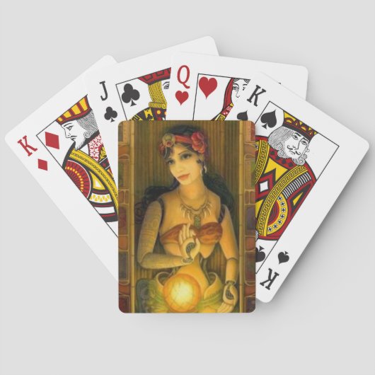 Fortune Teller-spelkaarten Pokerkaarten (Achterkant)