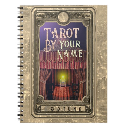 Fortune Teller Tarot Kaarten Notitieboek (Voorkant)