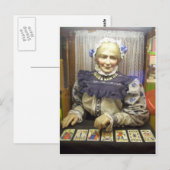 Fortune Teller van Santa Cruz Boardwalk Briefkaart (Voorkant / Achterkant)