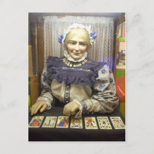 Fortune Teller van Santa Cruz Boardwalk Briefkaart